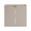 Szafka pod umywalkę 60 cm wisząca 2 drzwi kaszmirowy mat VIVA CASHMERE 82-60-2D, Comad